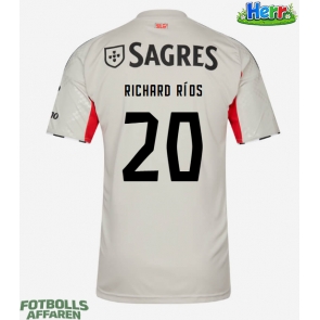 Benfica Richard Rios #20 Bortatröja 2025-26 Kortärmad